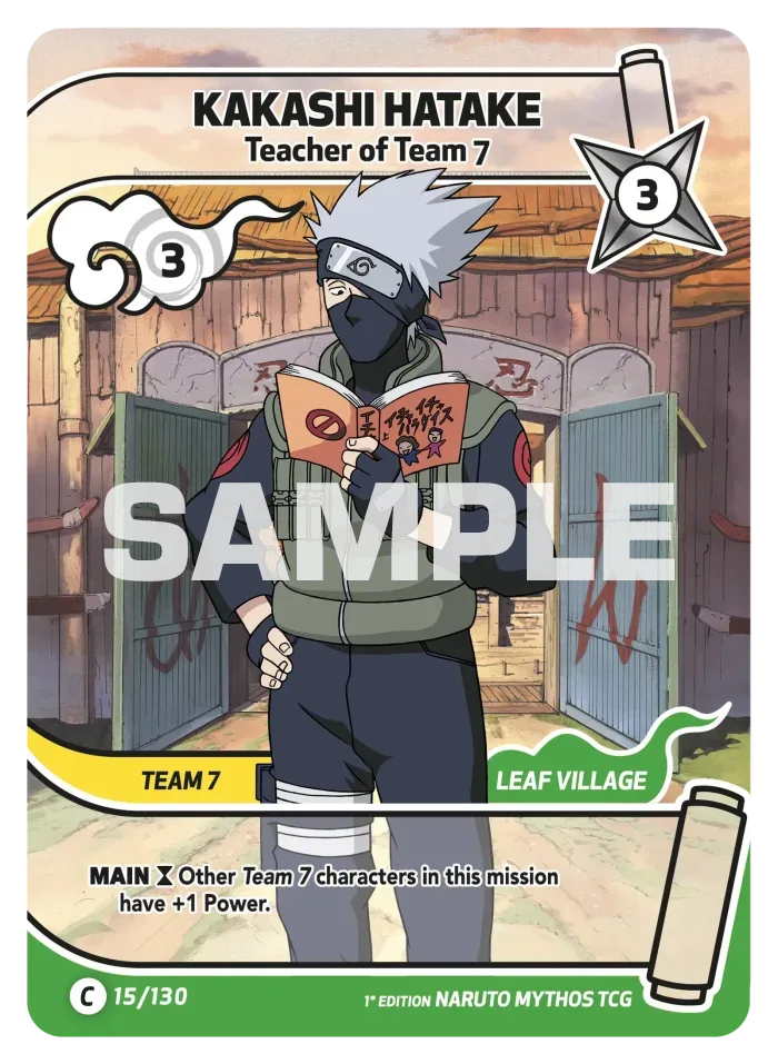 Kakashi Hatake card front