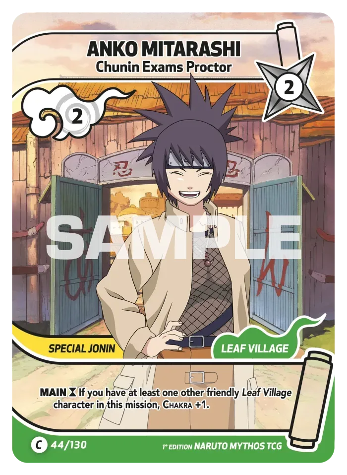 Anko Mitarashi card front