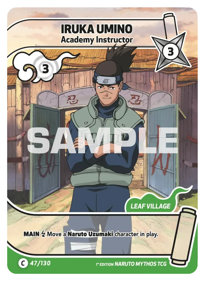 Iruka Umino card front