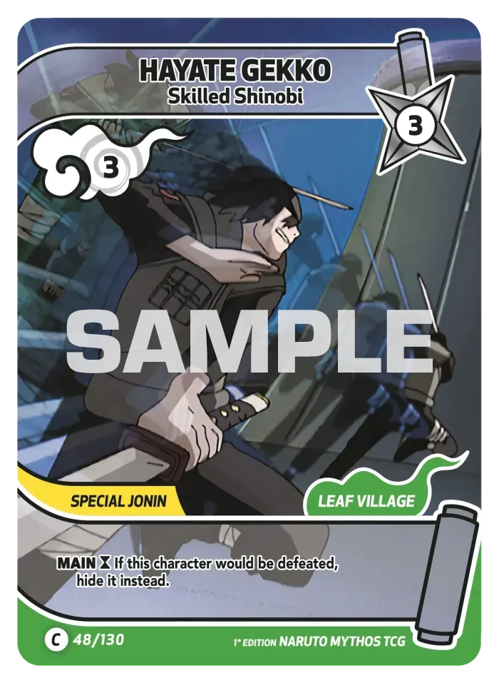 Hayate Gekko card front