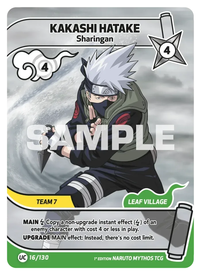 Kakashi Hatake card front