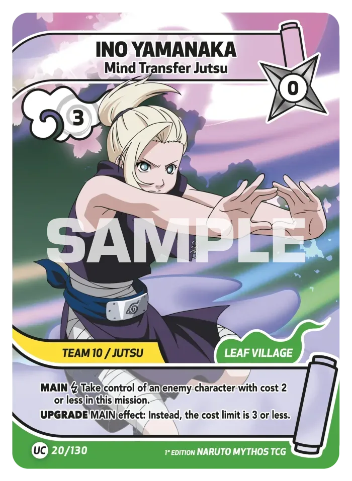 Ino Yamanaka card front