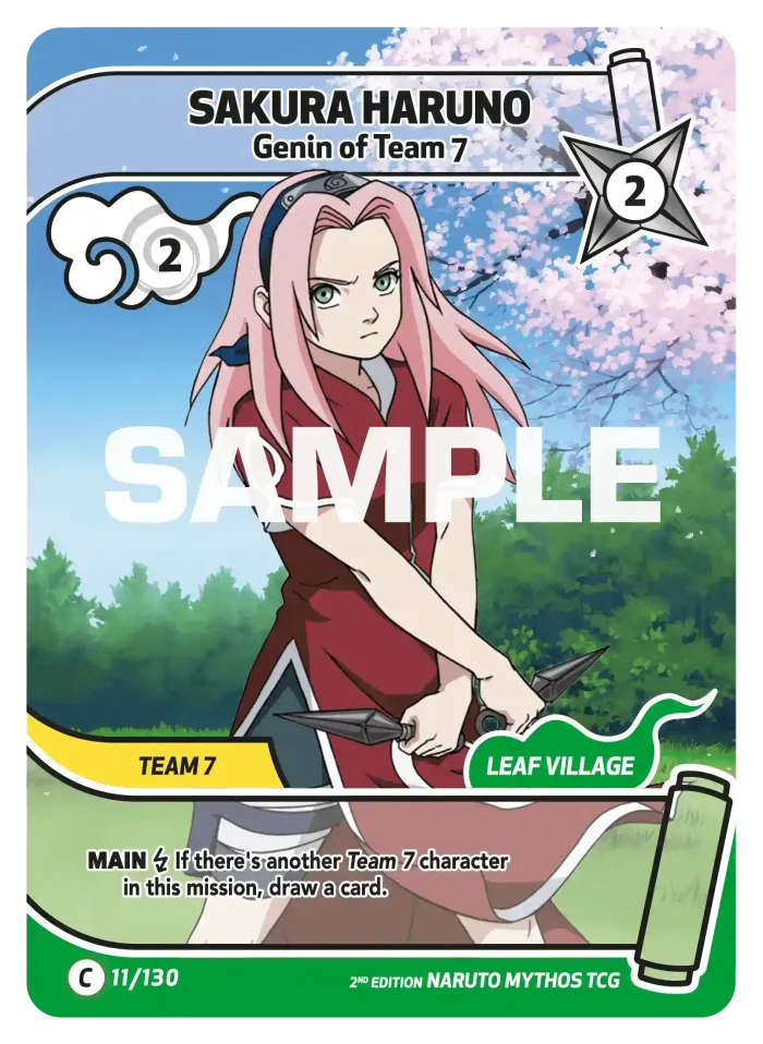 Sakura Haruno card front