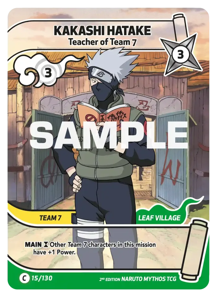Kakashi Hatake card front