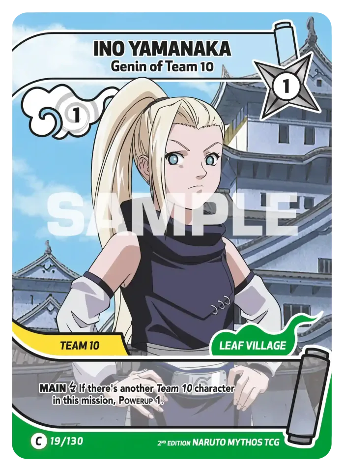 Ino Yamanaka card front