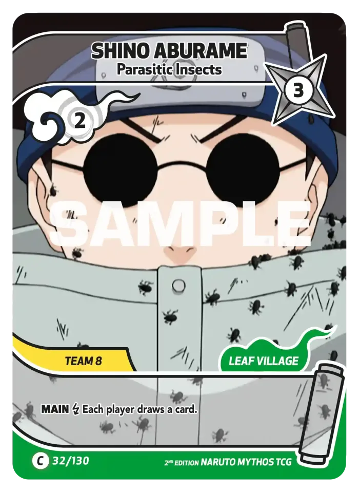 Shino Aburame card front