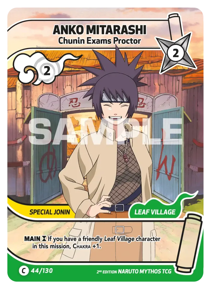 Anko Mitarashi card front
