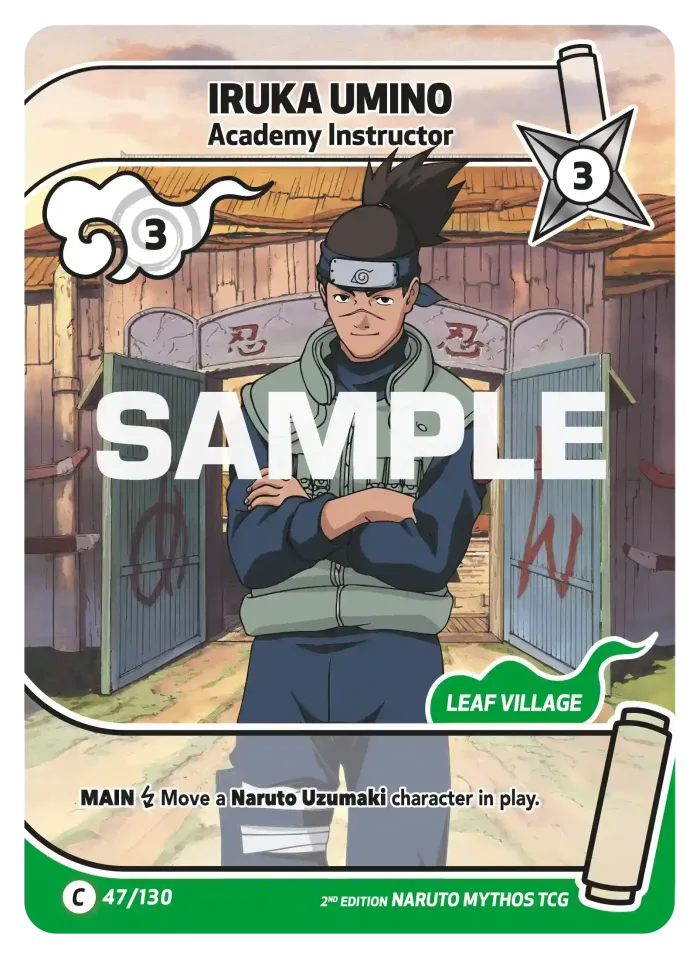 Iruka Umino card front