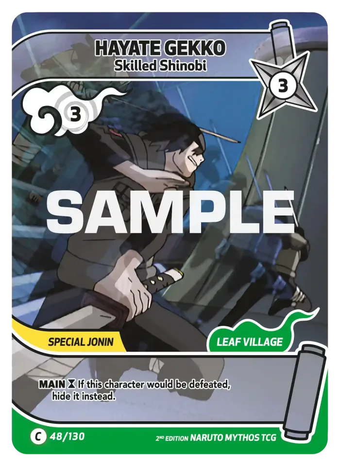 Hayate Gekko card front