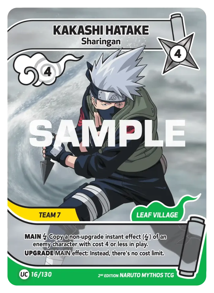 Kakashi Hatake card front