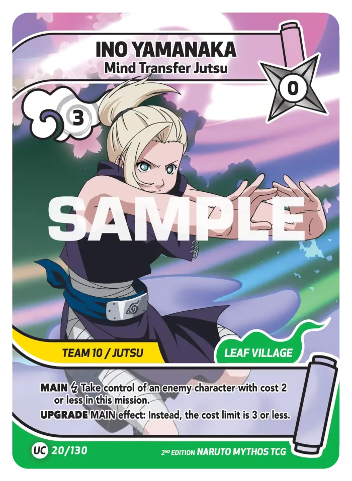 Ino Yamanaka card front