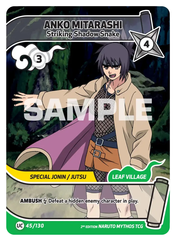 Anko Mitarashi card front