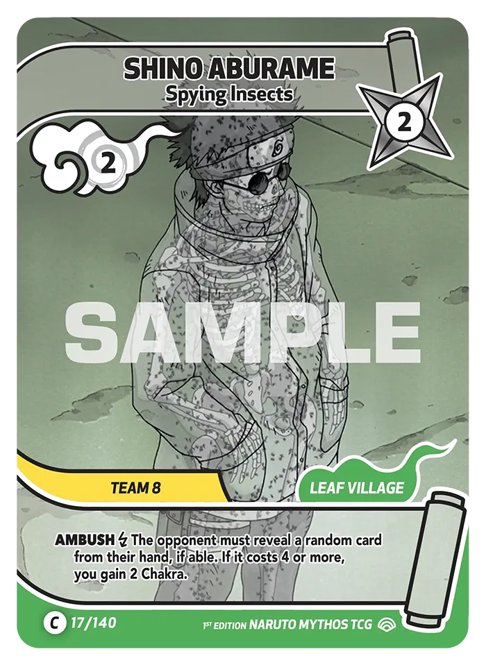 Shino Aburame card front
