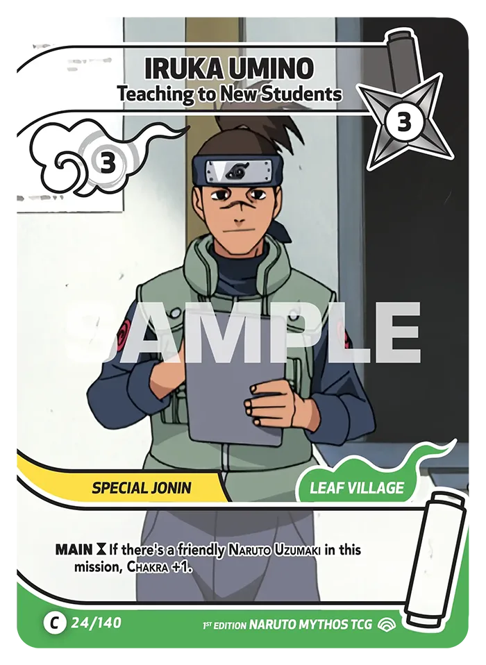Iruka Umino card front