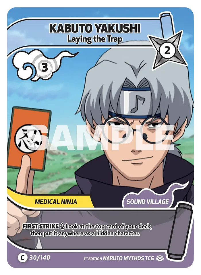 Kabuto Yakushi card front