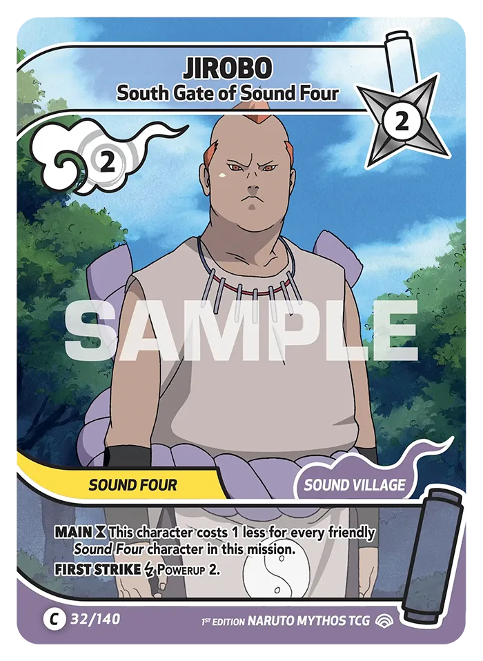 Jirobo card front