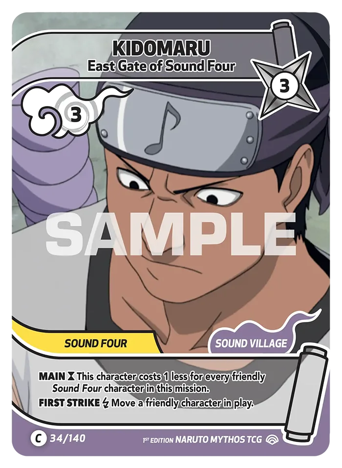 Kidomaru card front