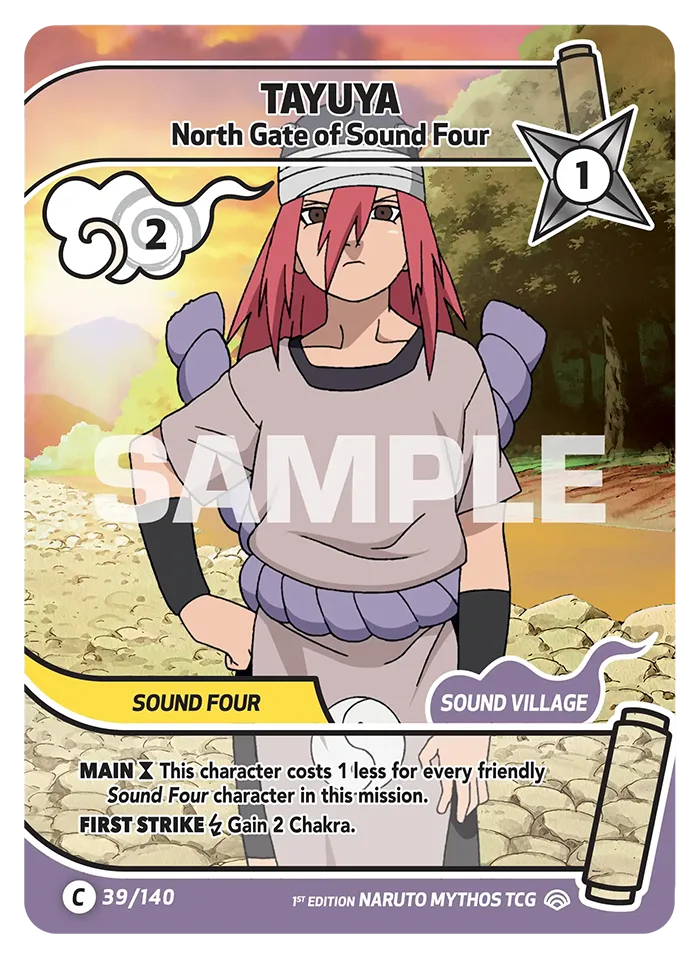 Tayuya card front