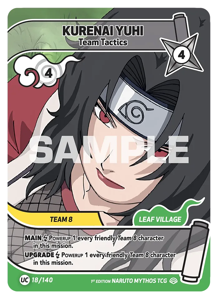 Kurenai Yuhi card front