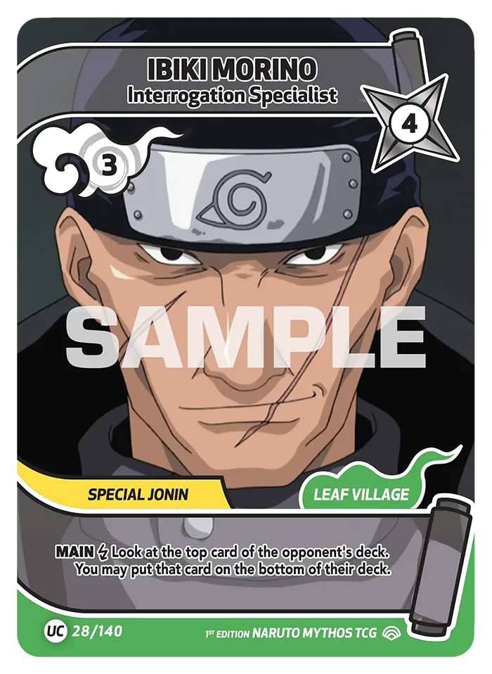 Ibiki Morino card front