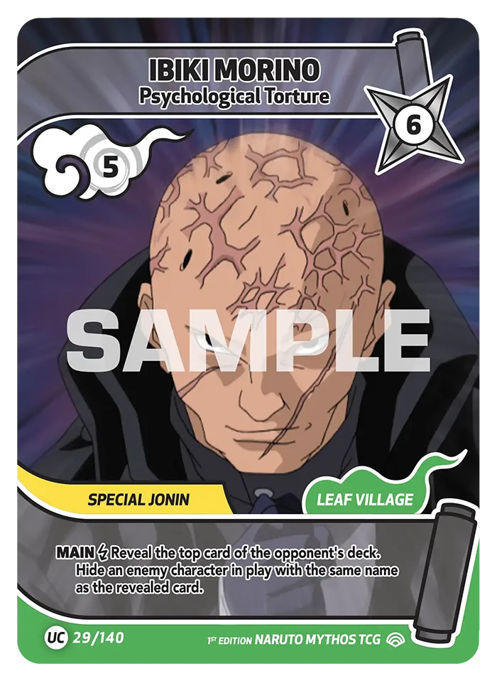 Ibiki Morino card front