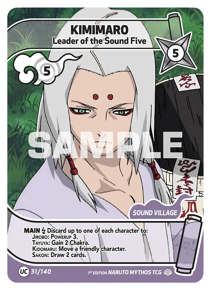 Kimimaro card front
