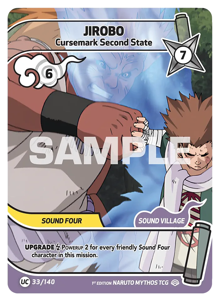 Jirobo card front