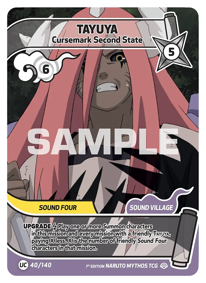 Tayuya card front