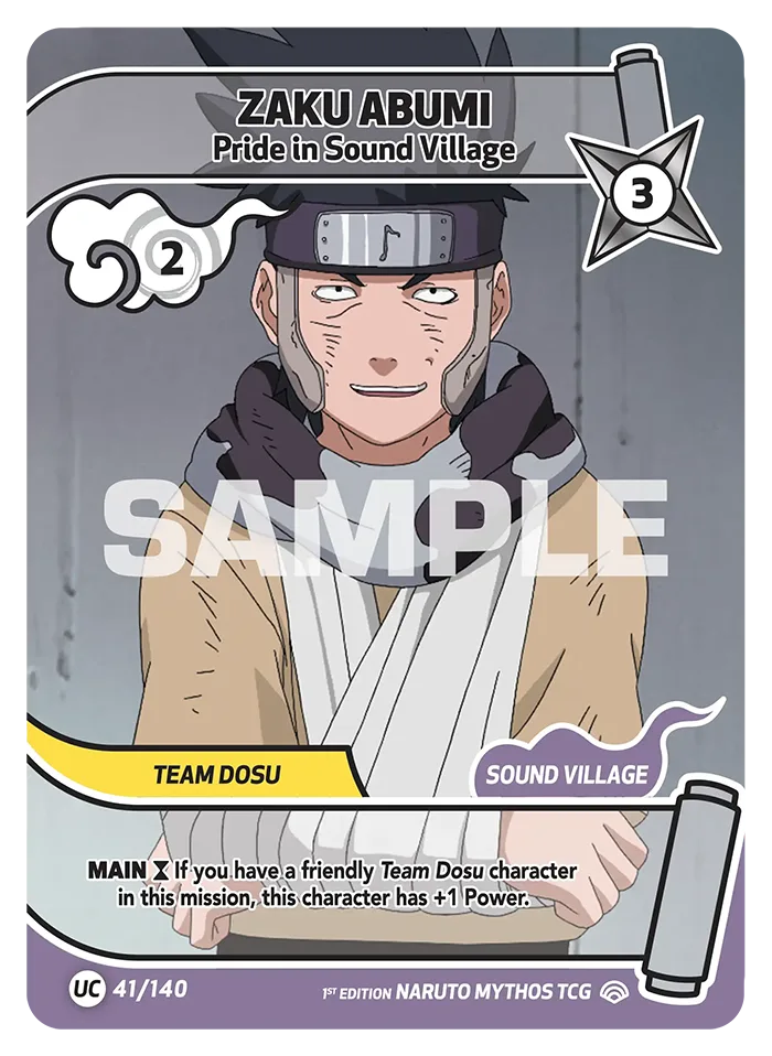 Zaku Abumi card front