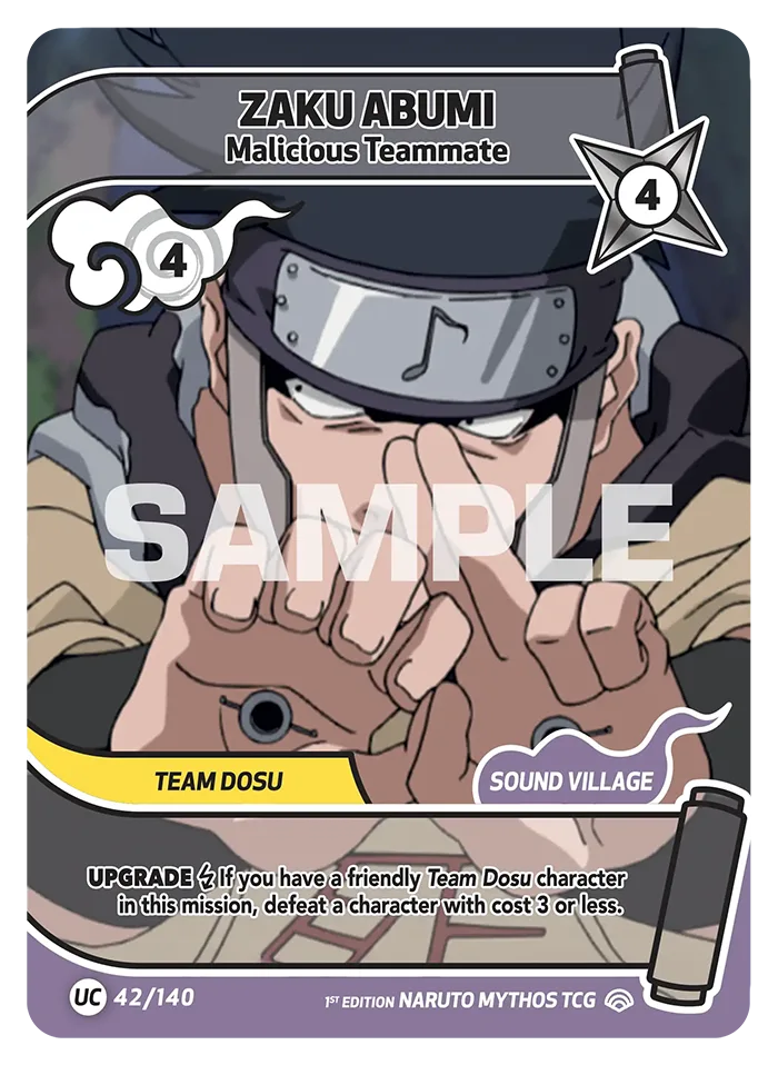 Zaku Abumi card front