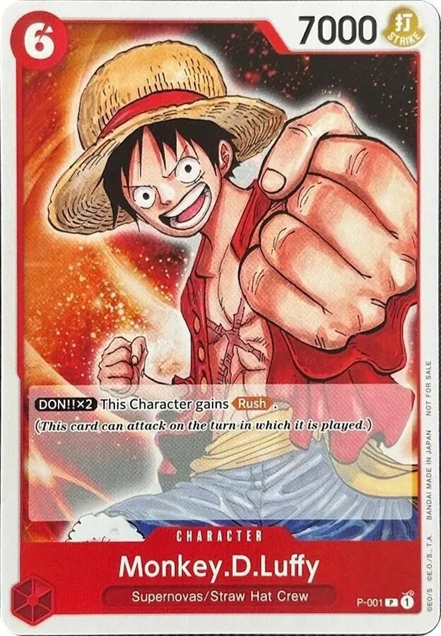 Monkey.D.Luffy card front