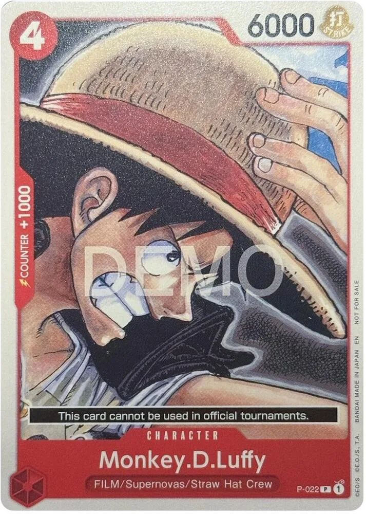 Monkey.D.Luffy card front