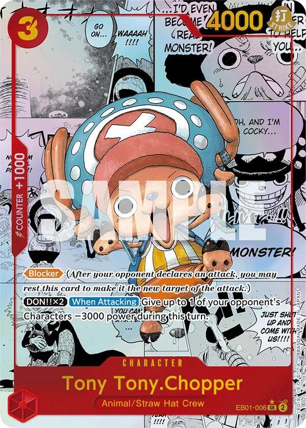 Tony Tony.Chopper (Alternate Art) (Manga) card front