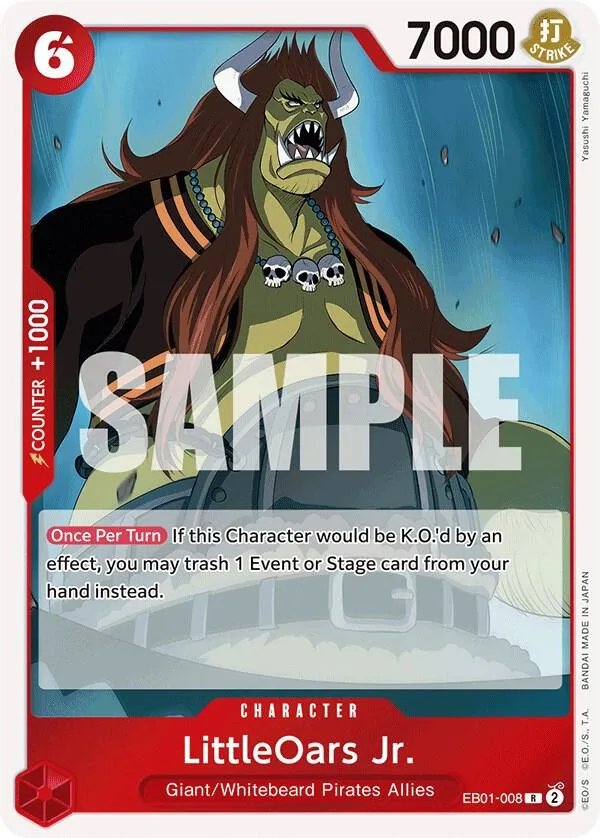LittleOars Jr. card front