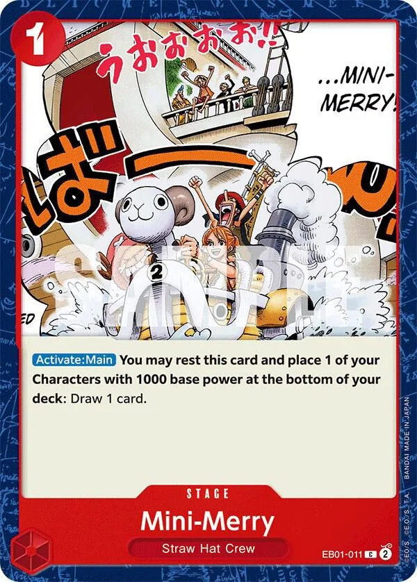 Mini-Merry card front