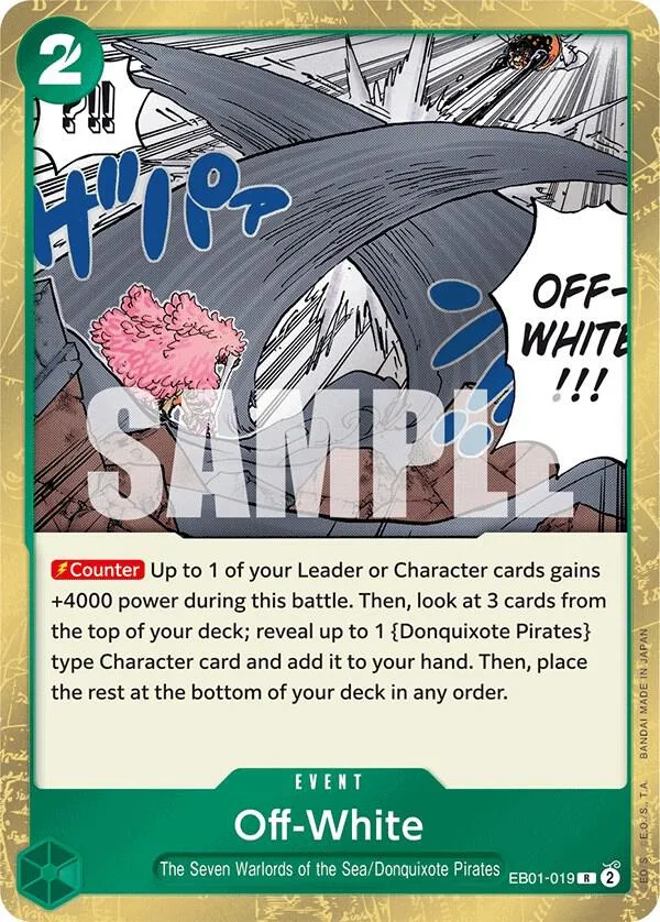 Off-White card front