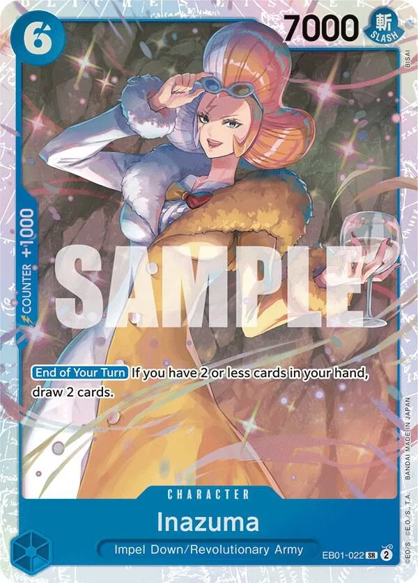 Inazuma card front