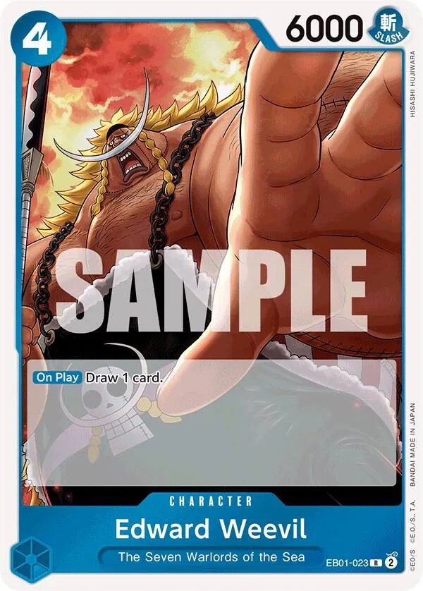 Edward Weevil card front
