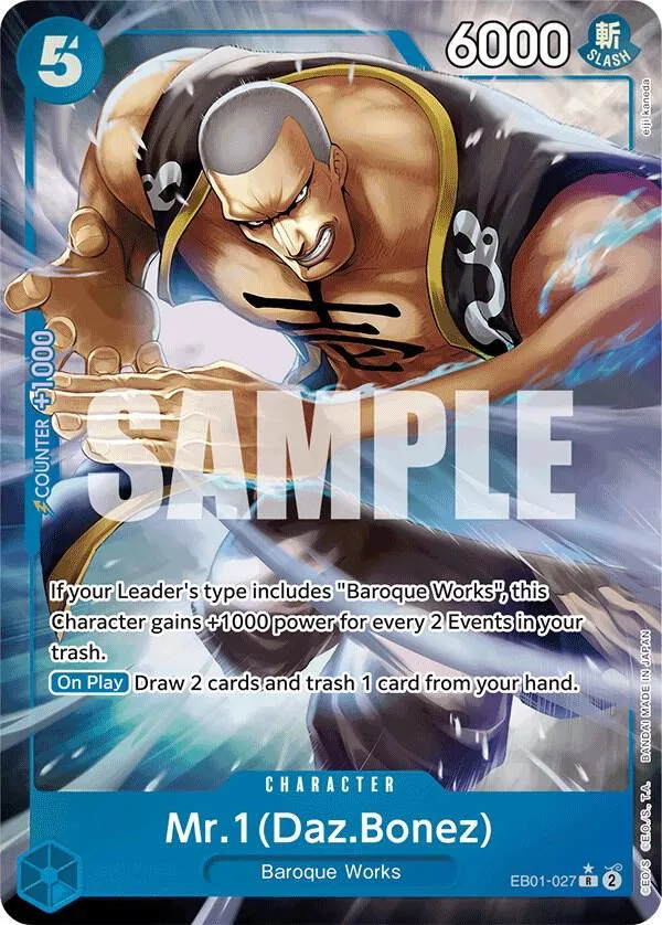 Mr. 1 (Daz.Bonez) (Alternate Art) card front