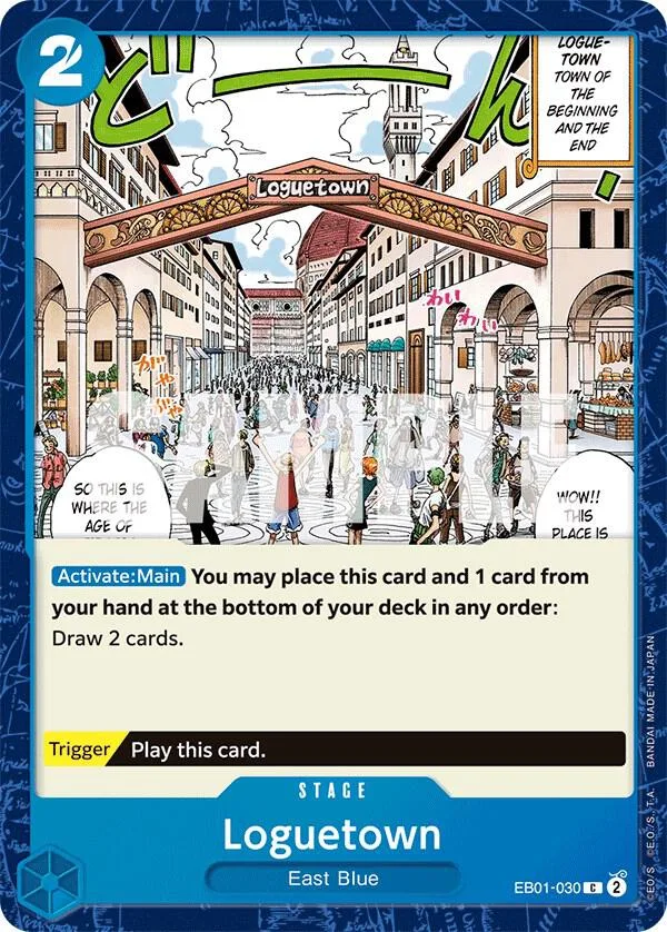 Loguetown card front