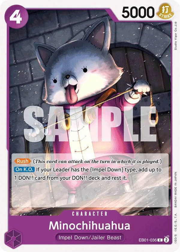 Minochihuahua card front