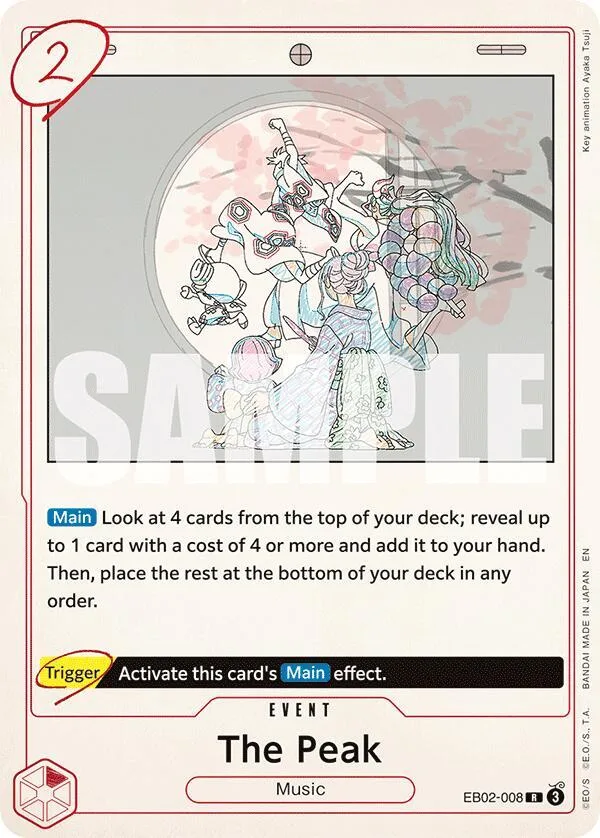 The Peak card front