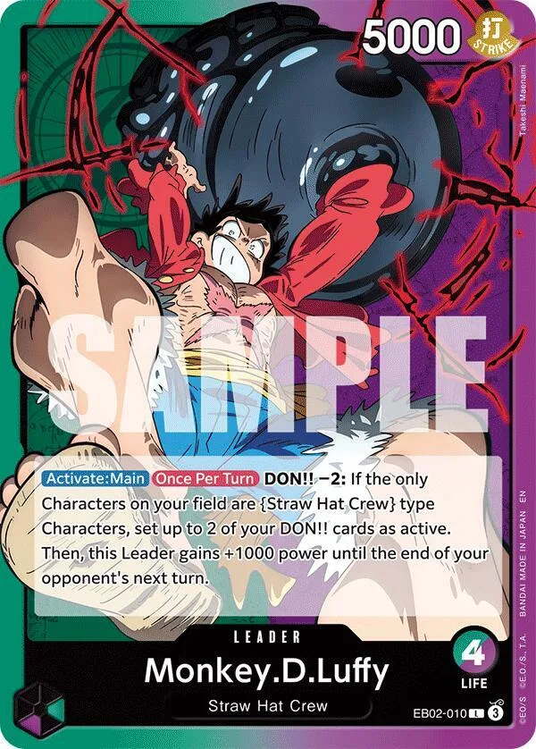 Monkey.D.Luffy card front