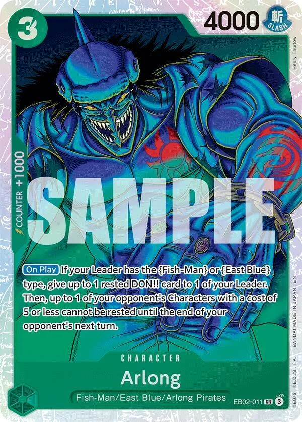 Arlong card front