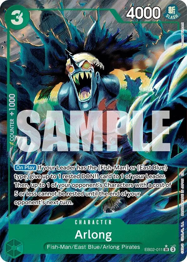 Arlong (Alternate Art) card front