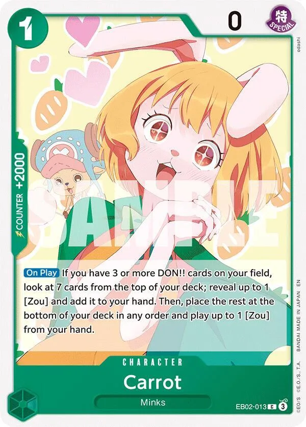 Carrot card front