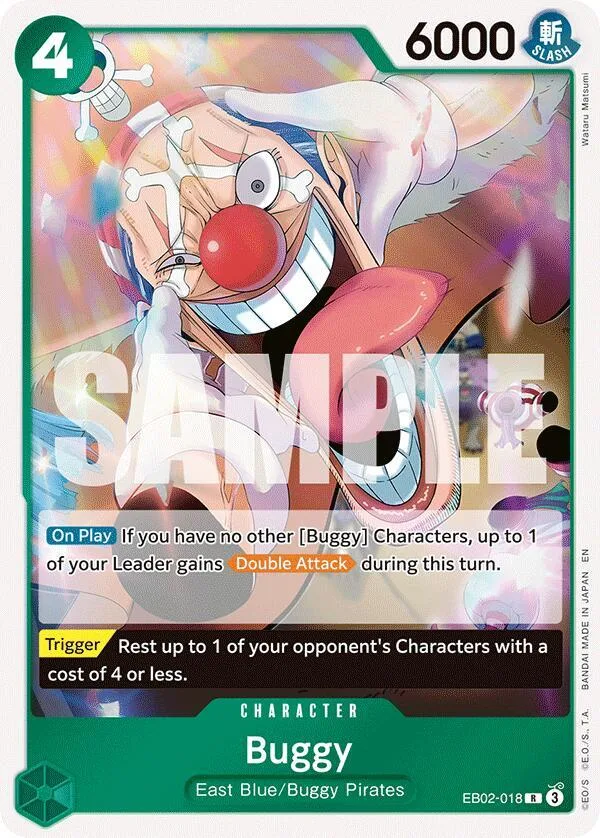 Buggy card front