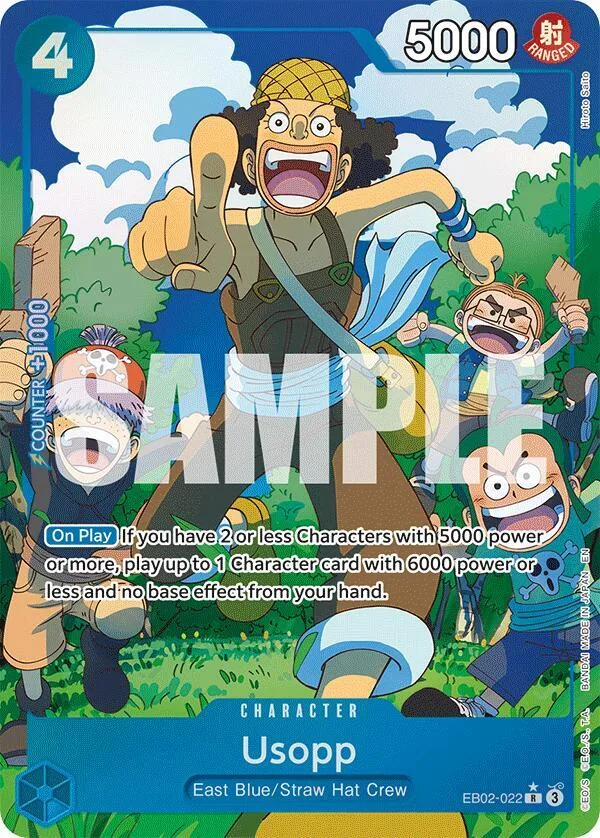 Usopp (Alternate Art) card front