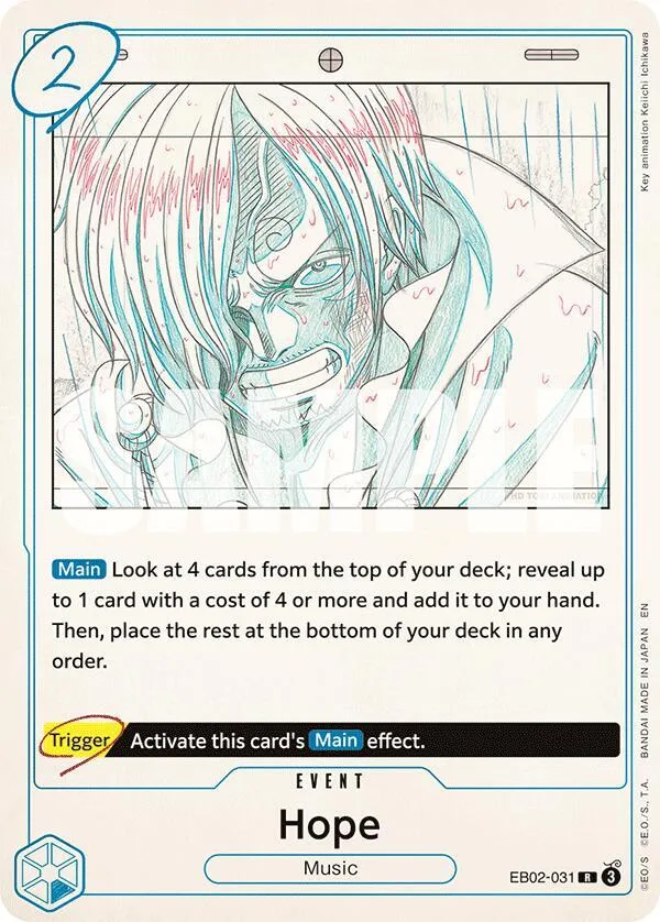 Hope card front
