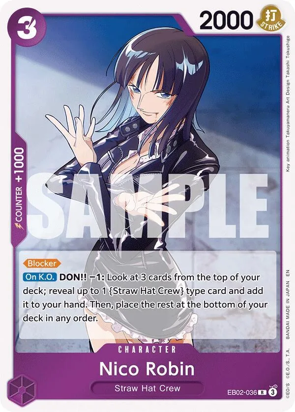 Nico Robin card front